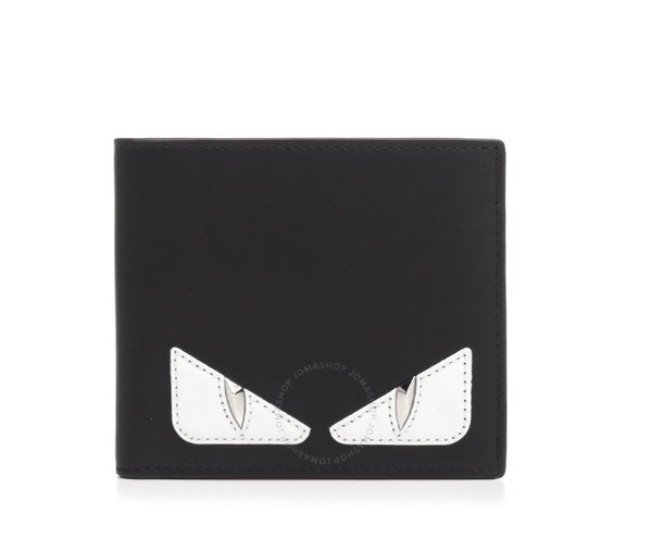 Fendi Men's Bag Bugs Wallet in Black