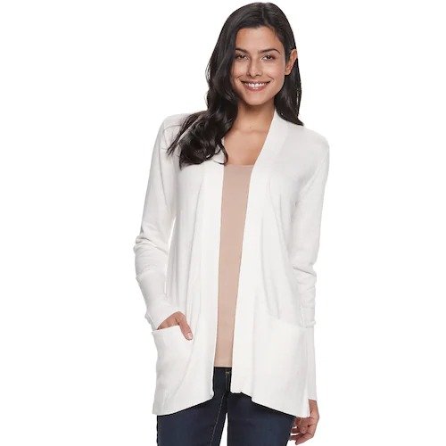 Women's SONOMA Goods for Life™ Ribbed Cardigan