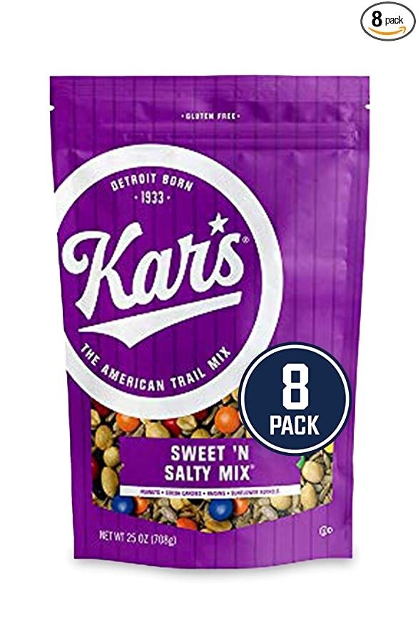 Original Sweet ‘N Salty Trail Mix, Resealable Pouch, Gluten-Free Snacks, 25 Oz, Pack of 8