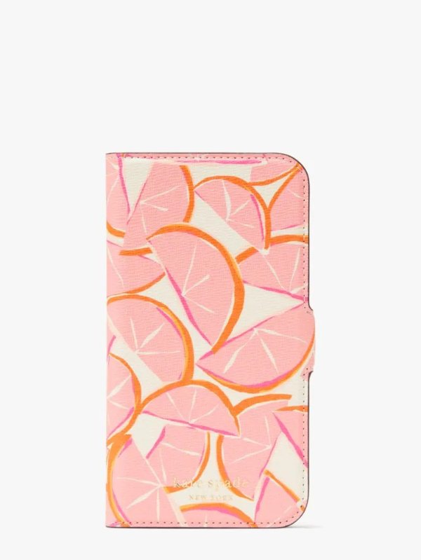 Spencer Grapefruit iPhone 13 Pro西柚手机壳卡包
