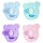 Soothie Pacifier, 0-3 months, (Colors May Vary), Bear Shape, 2 pack, SCF194/00