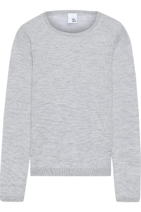 Lill cashmere and silk-blend sweater