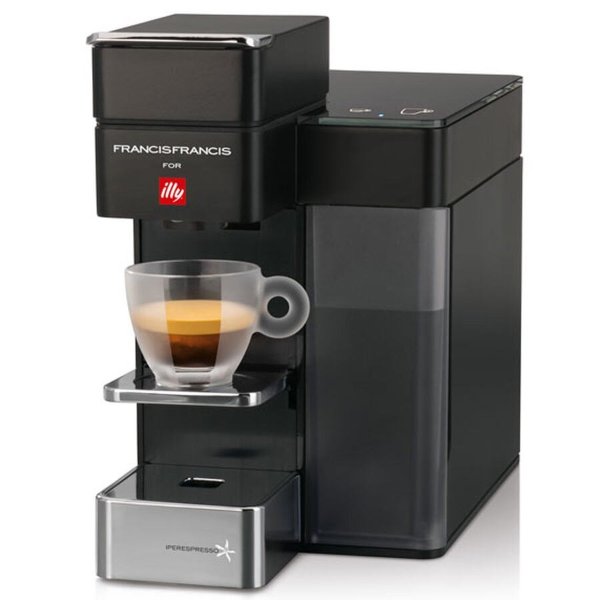 Y5 iperEspresso Espresso & Coffee Machine, Bluetooth, Amazon Dash Replenishment Enabled