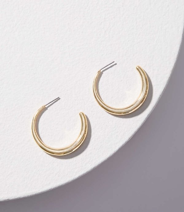 Open Hoop Earrings | LOFT