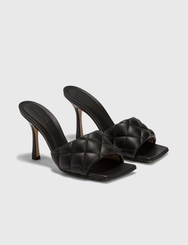 Padded Sandals In Nappa