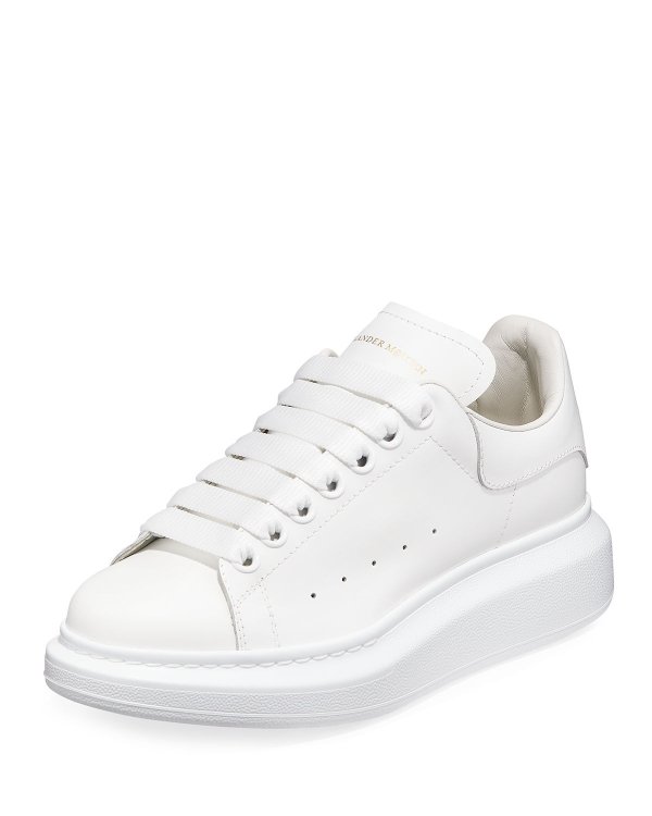 Pelle Lace-Up Sneakers