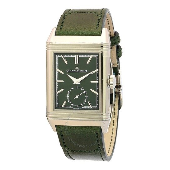 Reverso Tribute Monoface Hand Wind Green Dial Men's Watch Q3978430