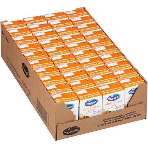 100%天然橙汁125ml 40盒