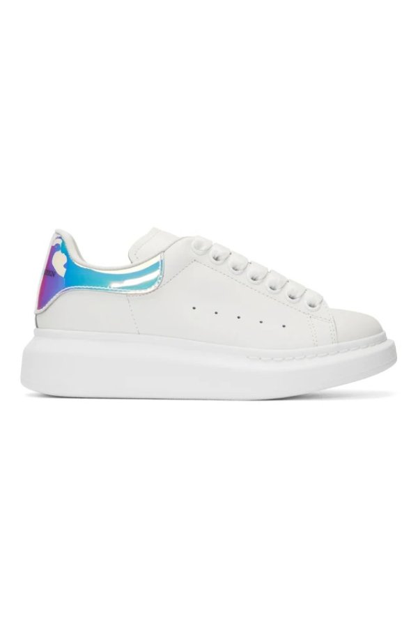 SSENSE Exclusive Off-White Holographic Oversized Sneakers