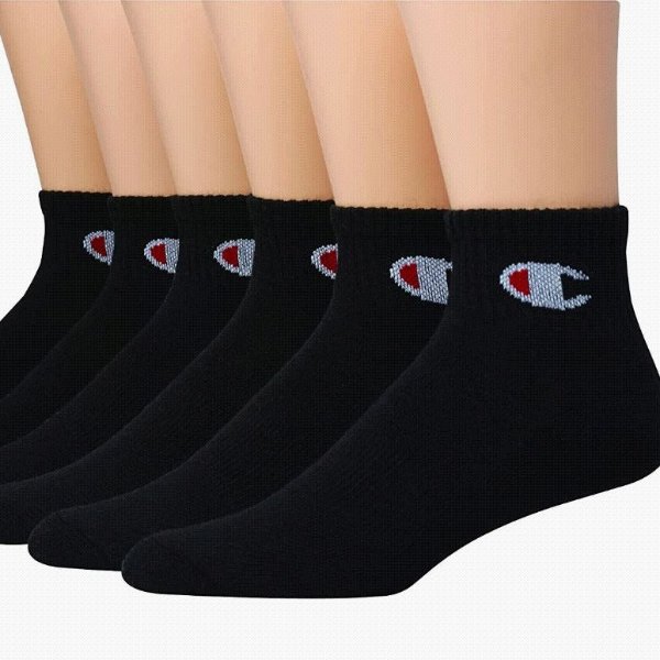 Women's 6-pack Logo Ankle Socks