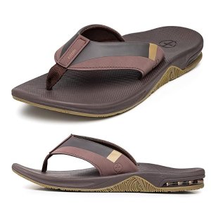 Men's Sport Flip Flops, Arch Support Thong Sandals with Air Cushion for Outdoor Size 7-13