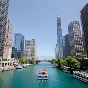 芝加哥海滨建筑沿河巡游好价热卖