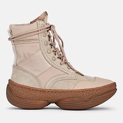 Women's A1 Suede & Canvas Boots