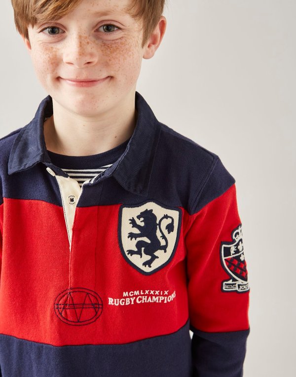 Winner Embellished Rugby Shirt 1-12 Years
