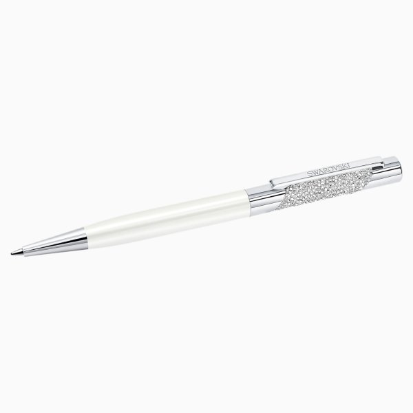 Eclipse Ballpoint Pen, White by SWAROVSKI