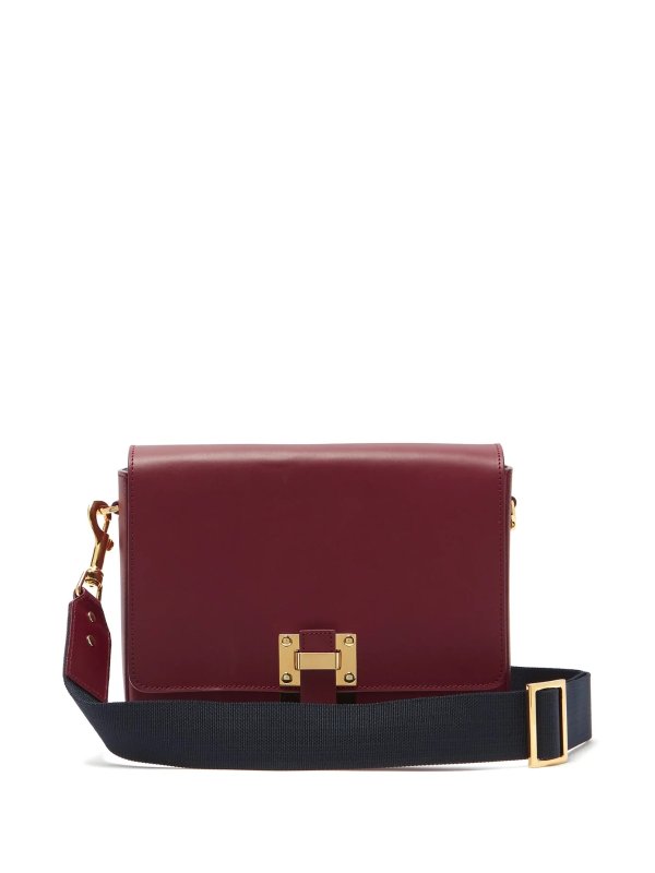 Quick small leather cross-body bag | Sophie Hulme | MATCHESFASHION.COM US