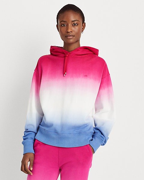 Dip-Dyed French Terry Hoodie