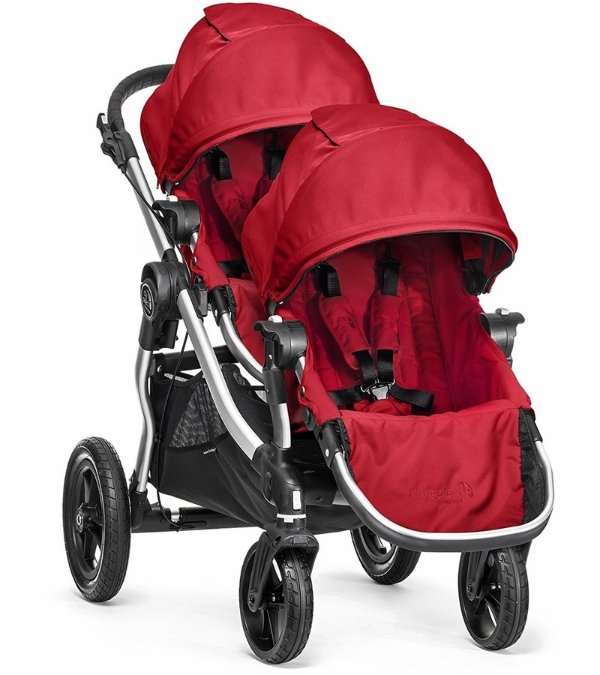 City Select Double Stroller - Ruby