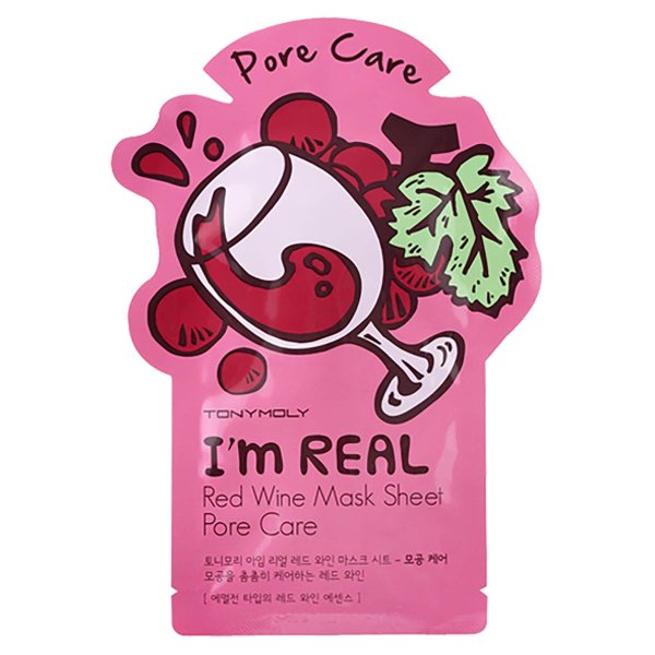 I'm Real Sheet Mask - Red Wine