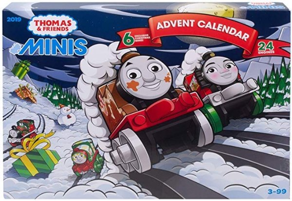 托马斯小火车圣诞倒计时礼盒