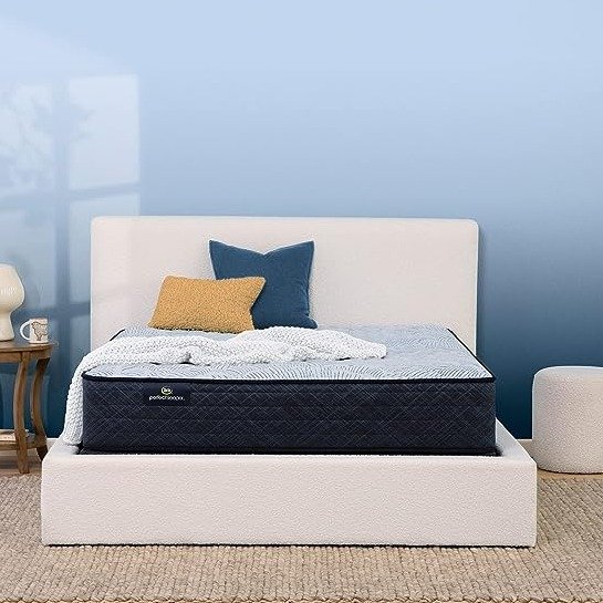 Perfect Sleeper - King - Nurture Night 12" Firm Cooling Gel Memory Foam Hybrid Mattress - Pocket Innersprings for Motion Isolation, Edge Support, CertiPUR-US Certified