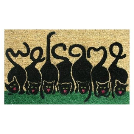 Wildon Home Cats Welcome Doormat
