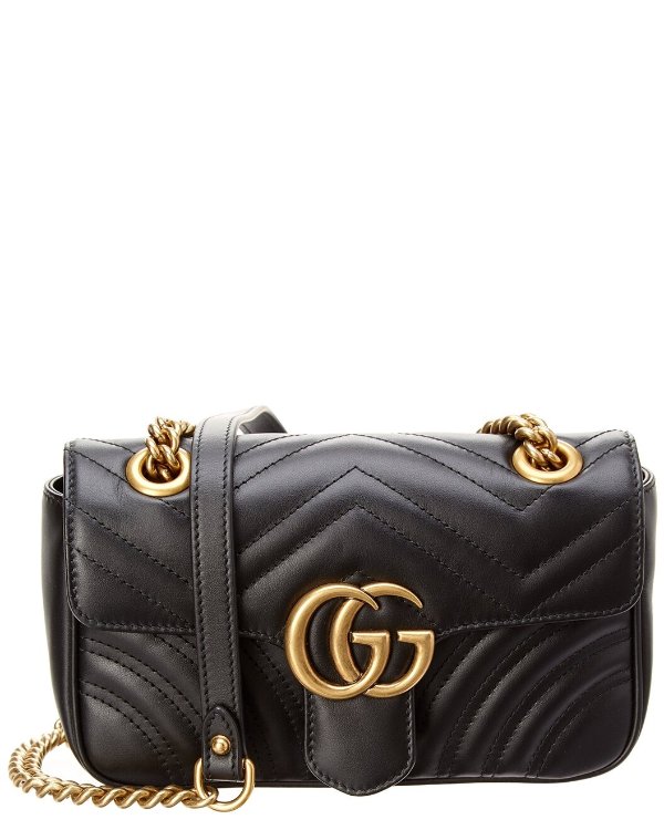 GG Marmont Mini Matelasse Leather Shoulder Bag