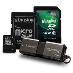 Select Kingston Memory Cards and USB Drives @ Amazon.com