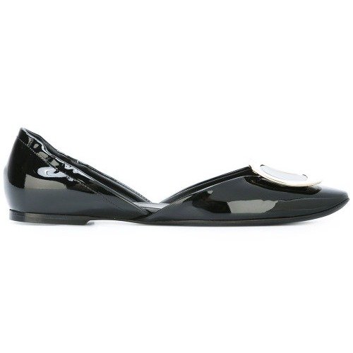 Chips Leather Ballet Flat