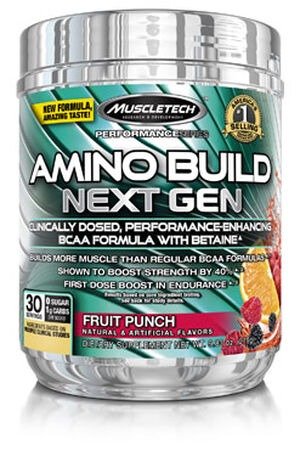 Amino Build Next Gen Energized Fruit Punch | Vitamin World