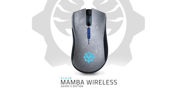 Wireless Gaming Mouse - Razer Mamba Gears of War 5 Edition