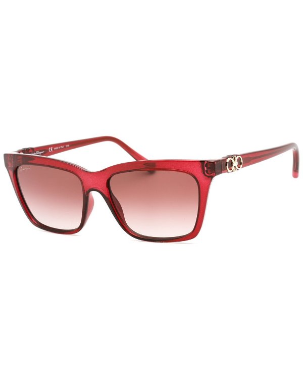 Ferragamo Women's SF1027S 55mm Sunglasses / Gilt