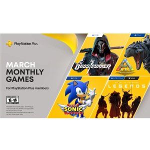 PlayStation Plus games for March