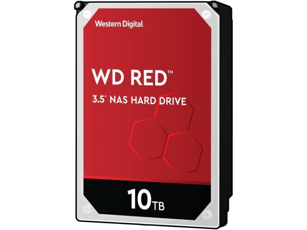 WD Red 10TB NAS硬盘 5400RPM 256MB缓存