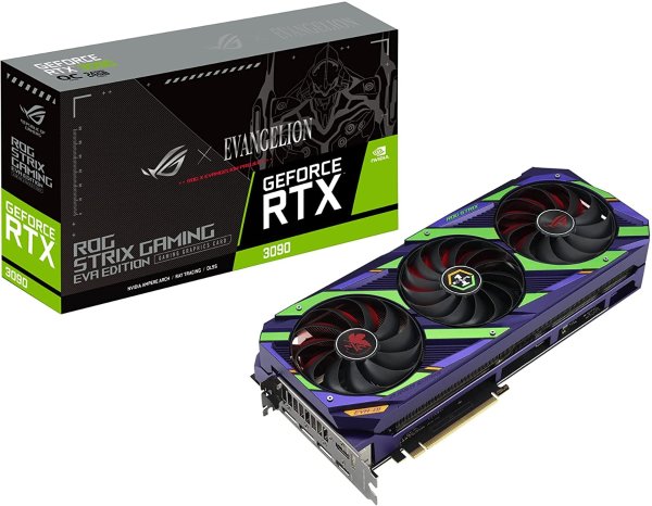 ROG Strix NVIDIA GeForce RTX 3090 EVA 限定款显卡
