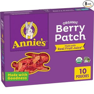 Annie's 有机兔子形状果味糖果10包
