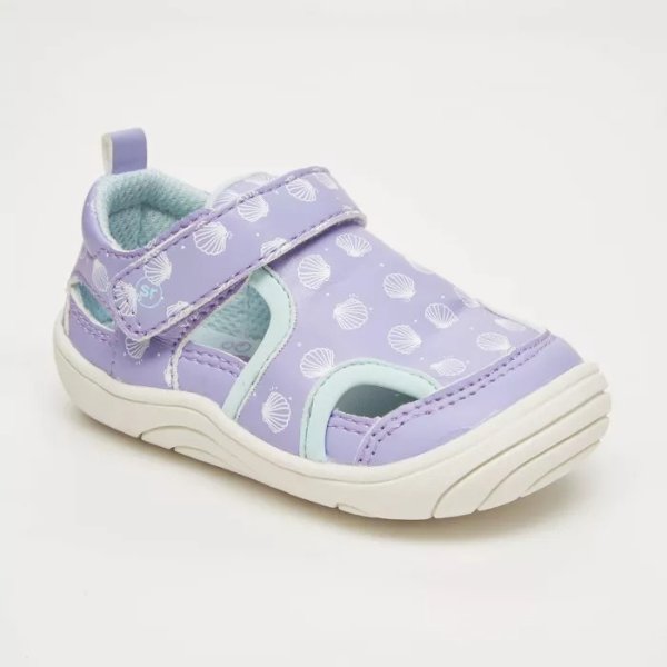Baby Girls' Surprize by Stride Rite Shells Fisherman Sandals - Purple