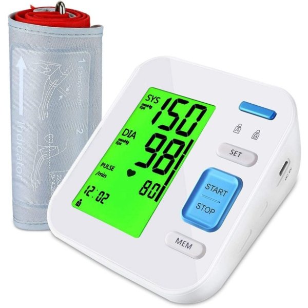 Cshidworld Upper Arm Blood Pressure Monitor