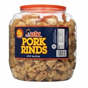 Utz Pork Rinds 炸猪皮 18oz 美味美容零食