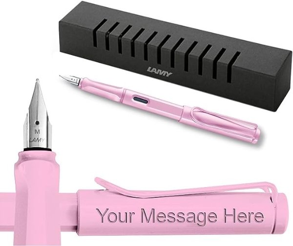 浅玫瑰粉钢笔