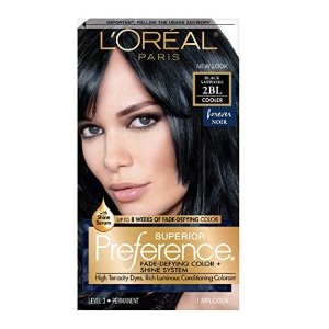 L'Oréal Paris Superior Preference Permanent Hair Color, 2BL Black Sapphire