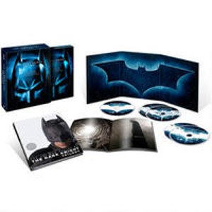 The Dark Knight Trilogy Gift Set on Blu-ray