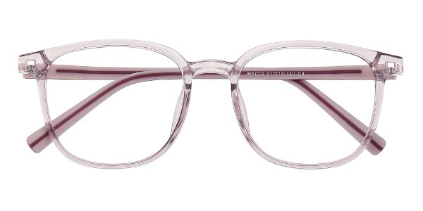 Oval Crystal/Pink Eyeglasses