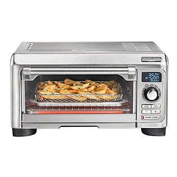 Professional 4-Slice Digital Air Fry Toaster Oven- Stainless Steel