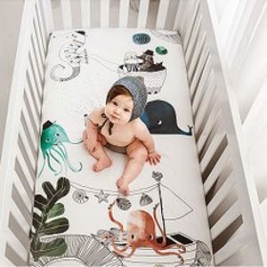 Last Day: Rookie Humans Fitted Crib Sheet Sale @ Zulily
