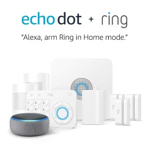 Ring Alarm 家防设备8件套, 送Echo Dot 3代
