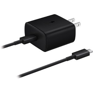 Samsung 45W USB-C 超级快充电源适配器 黑白两色可选