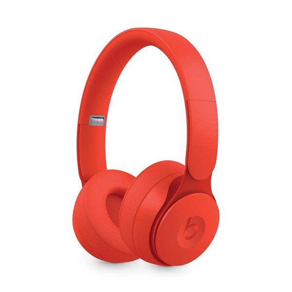 Red Solo Pro Wireless Noise Canceling Headphones