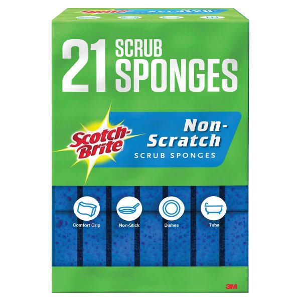 Non-Scratch Sponge, 21-count