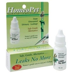HomeoPet Leaks No More | Leaks No More Homeopathic Drop for Dogs and Cats